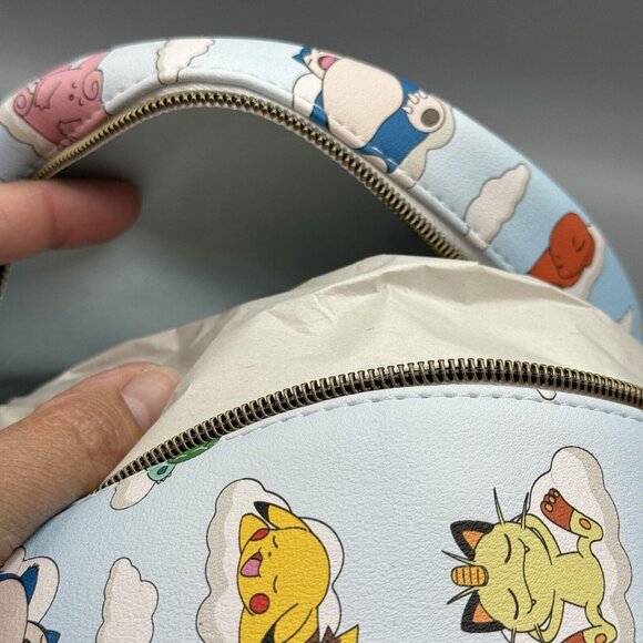 Loungefly Pokemon Sleeping Characters Mini Backpack NEW